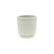 Contemporary Home Living 3.25" Green Round Ripple Planter Pot
